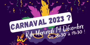 Bandeau carnaval 2023