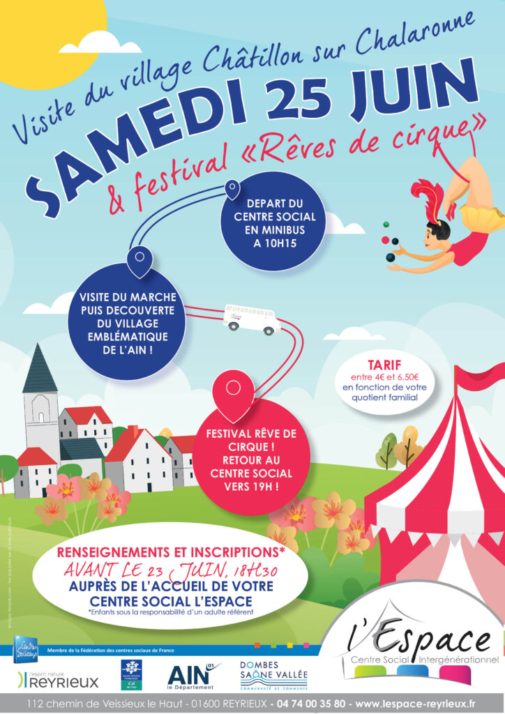 Sortie Chalaronne et reve de cirque